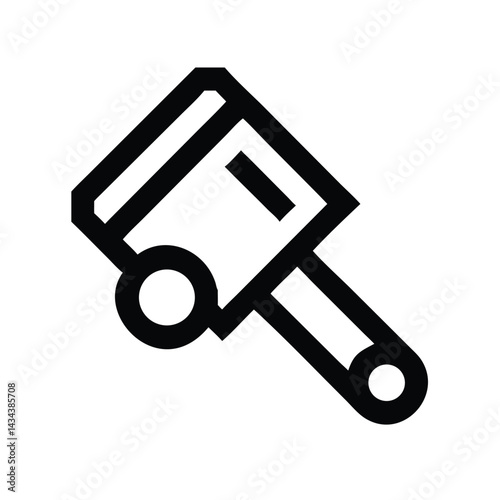 Piston engine icon