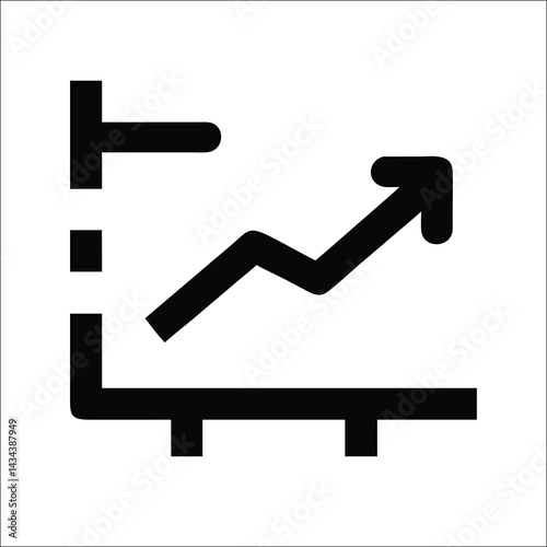 Average icon statistics and data analysis symbol