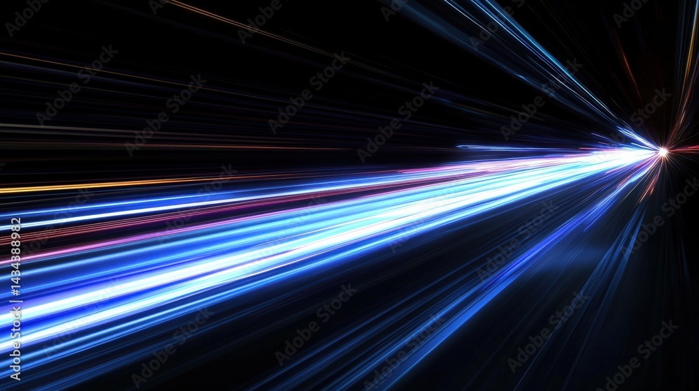Abstract Speed Lines in Motion Abstract Speed Lines in Motion