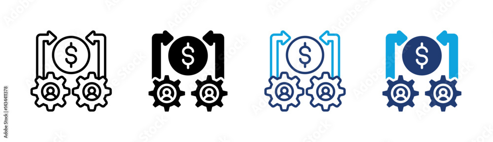 Business Integration Icon Business Integration Icon