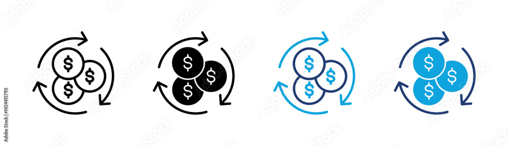 Obraz premium Return On Investment Icon