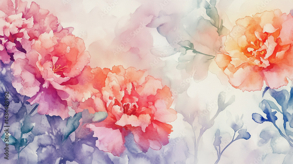 watercolor botanical Chrysanthemum flowers texture template background.Elegant wedding invitation card background . Minimal hand painted Design for wedding or Valentine's Day
watercolor botanical Chrysanthemum flowers texture template background.Elegant wedding invitation card background . Minimal hand painted Design for wedding or Valentine's Day