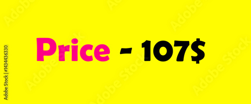 Sales banner price tag text design vector.