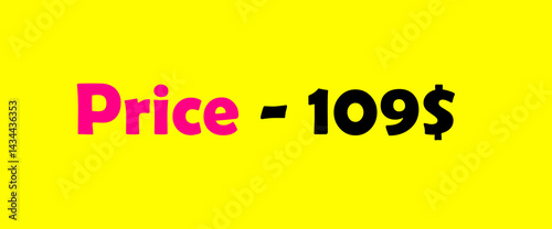 Sales banner price tag text design vector.