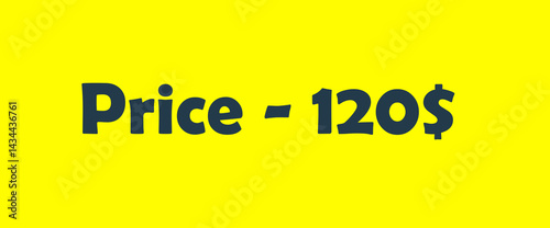 Sales banner price tag text design vector.