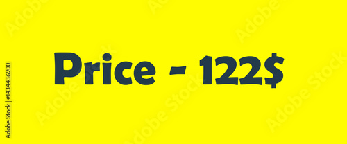 Sales banner price tag text design vector.