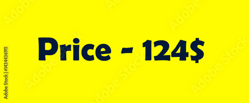 Sales banner price tag text design vector.