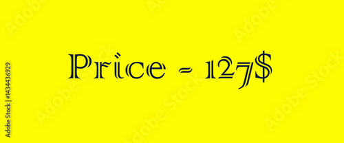 Sales banner price tag text design vector.