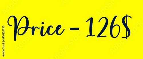 Sales banner price tag text design vector.
