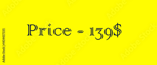 Sales banner price tag text design vector.