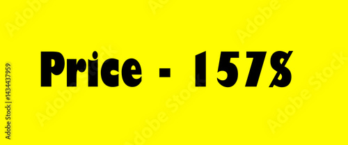 Sales banner price tag text design vector.