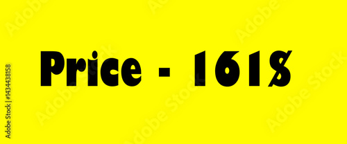 Sales banner price tag text design vector.