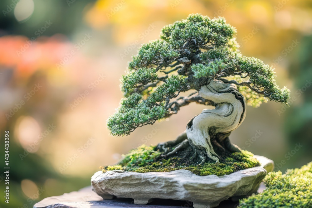 Close-up of a bonsai tree symbolizing patience and harmony Close-up of a bonsai tree symbolizing patience and harmony