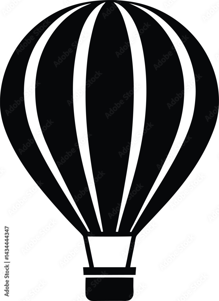 Obraz premium hot air balloon vector illustration