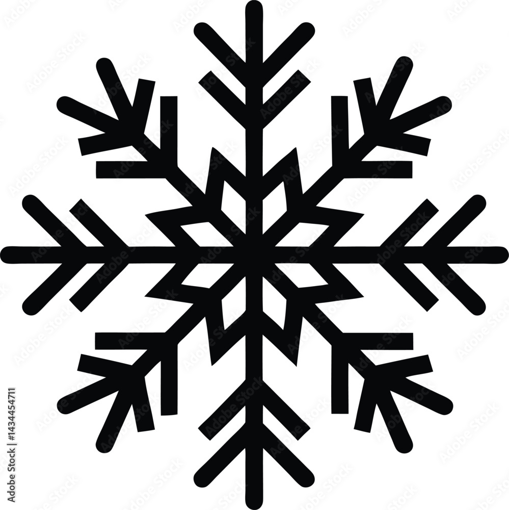 snowflake vector illustration snowflake vector illustration