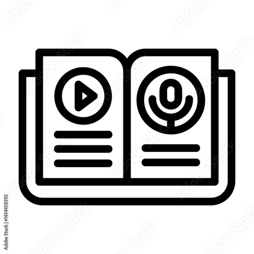 Chapter Out line Icon