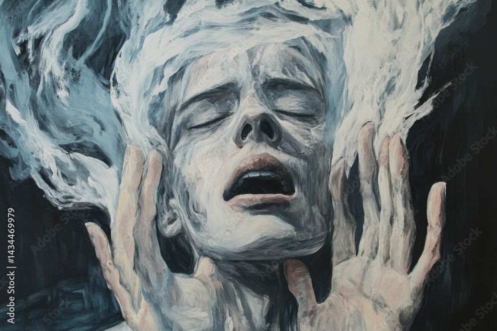 Surreal Emotional Portrait