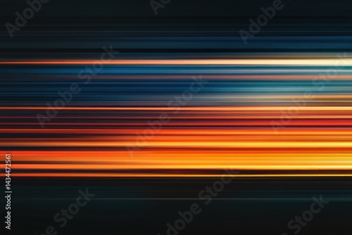 Speed light streaks in abstract motion banner background