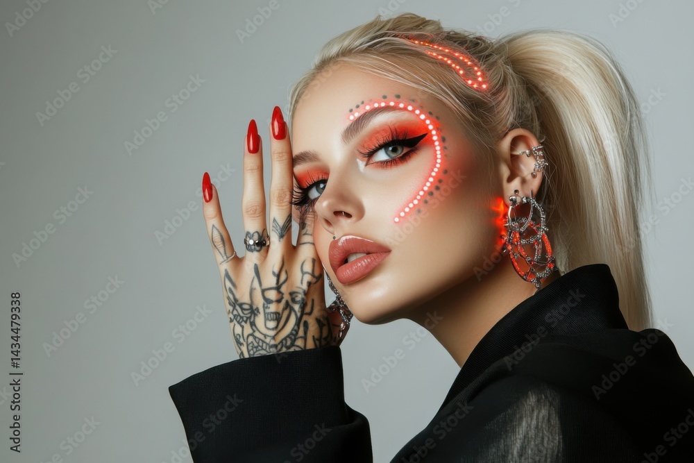 Futuristic Fashion Portrait