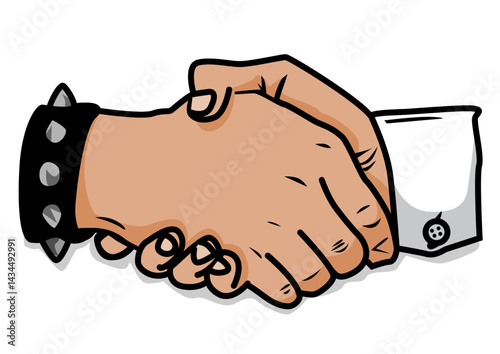 Handshake between modern and classic