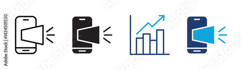 Mobile Marketing Icon