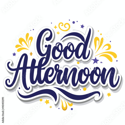 Good Afternoon greeting