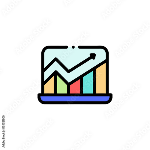 business graph icon