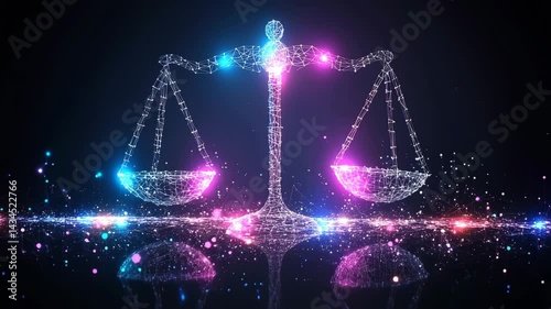 Exploring AI policy and its impact on society through digital representation of justice