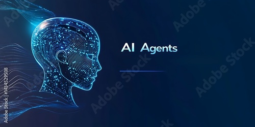 Digital Human Head Conceptualizing Emerging Technologies Like Artificial Intelligence