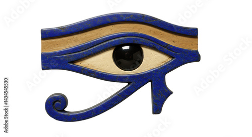 Obraz na płótnie Isolated Eye of Horus Egyptian Symbol, Ancient Mysticism