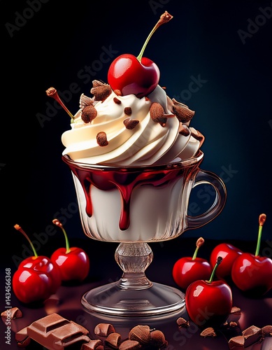 Kirsch-Amarena-Becher photo