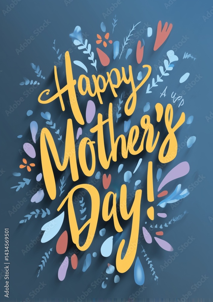 Mother's Day greeting card message