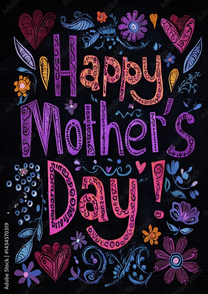 Mother's Day greeting card message