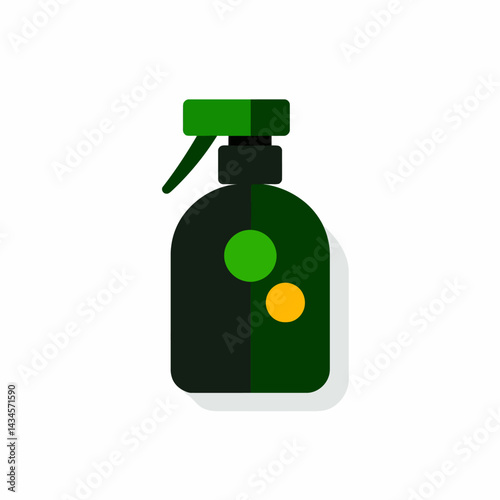 Graffiti Spray - Vector icon, isolated on white background  -  