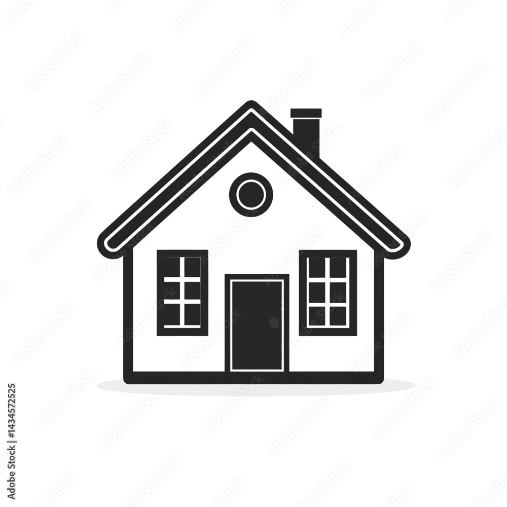 Home Hub - Vector icon, isolated on white background - Home Hub - Vector icon, isolated on white background -