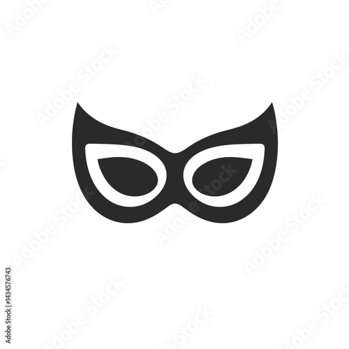Opera - Vector icon, isolated on white background  -  