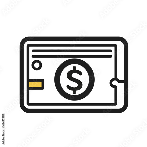 Peer Pay - Vector icon, isolated on white background  -  