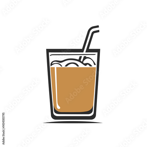 Iced drink icon