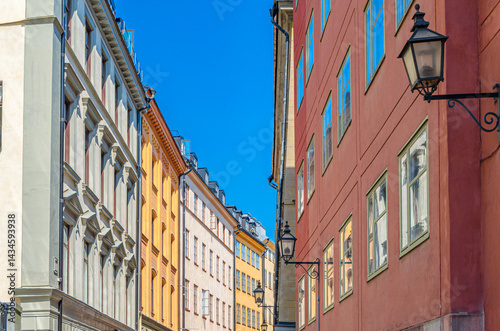 Photography Architectural detail in the old town of Stockholm, Sweden