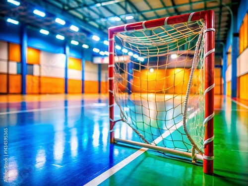 Wallpaper Mural Futsal Goal Post Portrait Photography: Close-up Shot of Net and Frame Torontodigital.ca