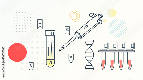 PCR Tube - Covid Testing - Icon