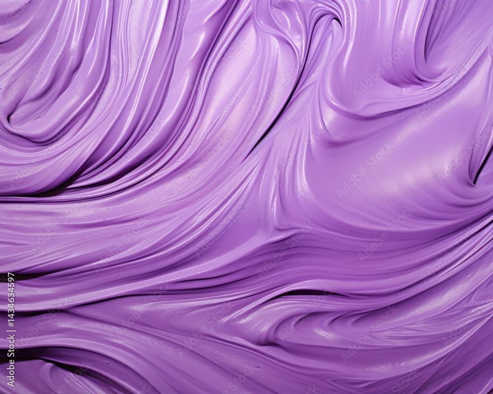 Obraz premium Swirled Purple Viscous Substance