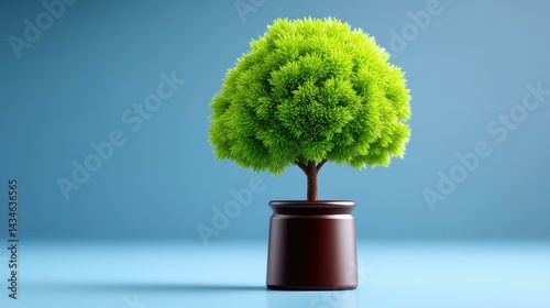 Obraz na płótnie Embrace a green world with ecoclean energy. Discover carbon neutral solutions for a sustainable future today. w salonie