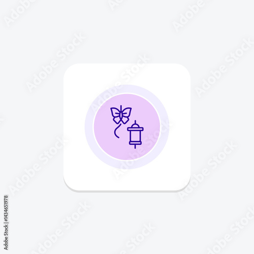 Butterfly Feeder, vector, pixel perfect, illustrator file