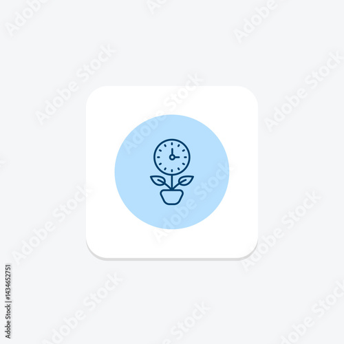 Garden Timer, vector, pixel perfect, illustrator file