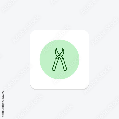 Vine Clipper, vector, pixel perfect, illustrator file