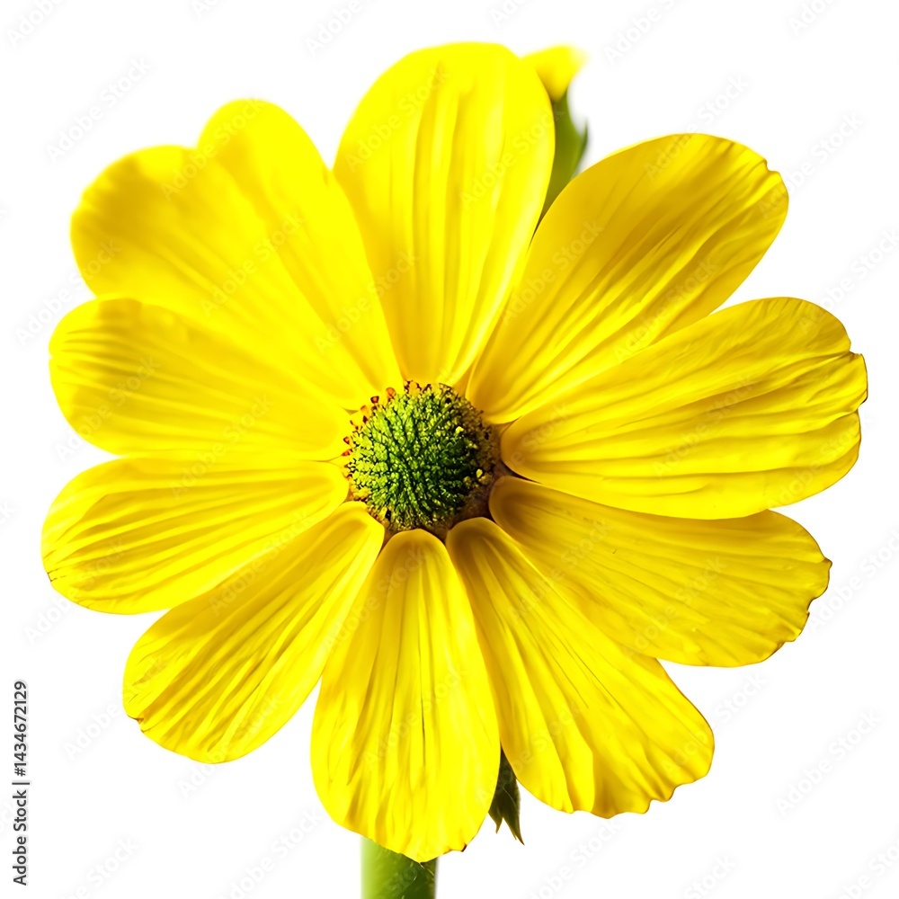 Obraz premium Natural Yellow Flower Close-Up