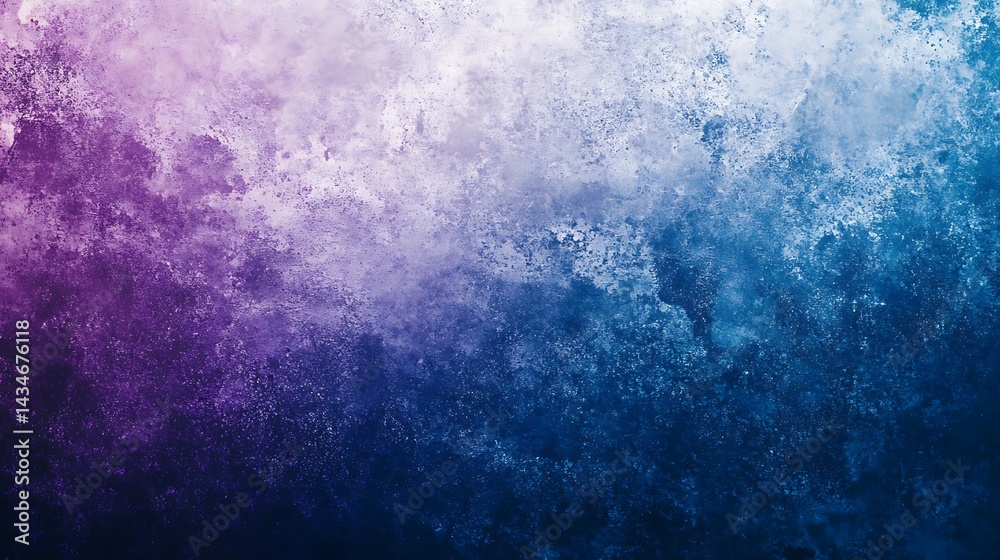 Obraz premium Abstract textured background displaying a blend of vibrant purples and blues.