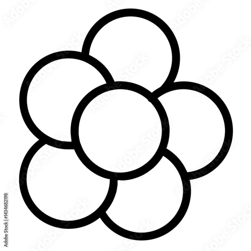 Ell Egg Organism Line Icon