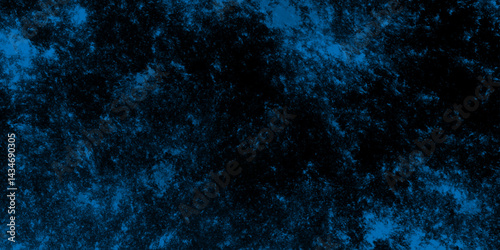 Abstract grunge black and blue distressed texture background . Vintage abstract texture of old surface .Metal texture with scratches for make poster, banner, font , abstract design	